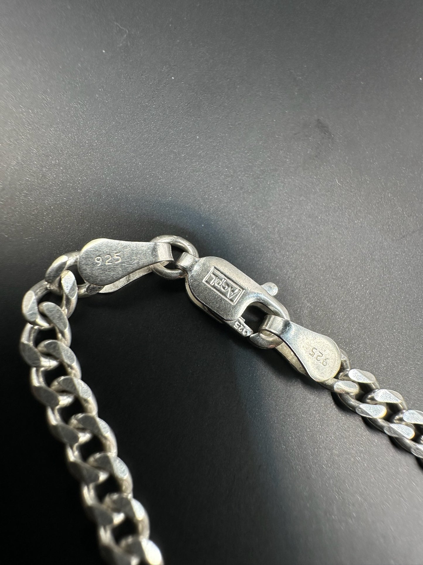 925 Sterling Silver Cuban Chain 4mm - 24 Inch